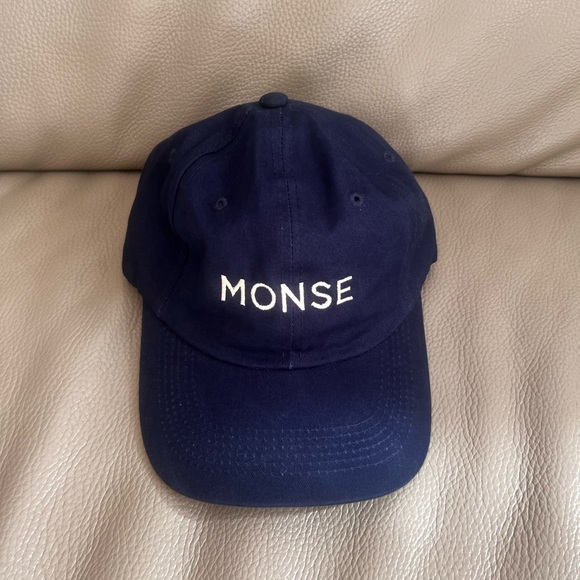 MONSE Accessories - Monse Navy Classic Baseball Cap Never Worn
